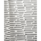 1 Yard Ink Stripe Black Oyster Linen Fabric with Painterly Linear Print for Interiors